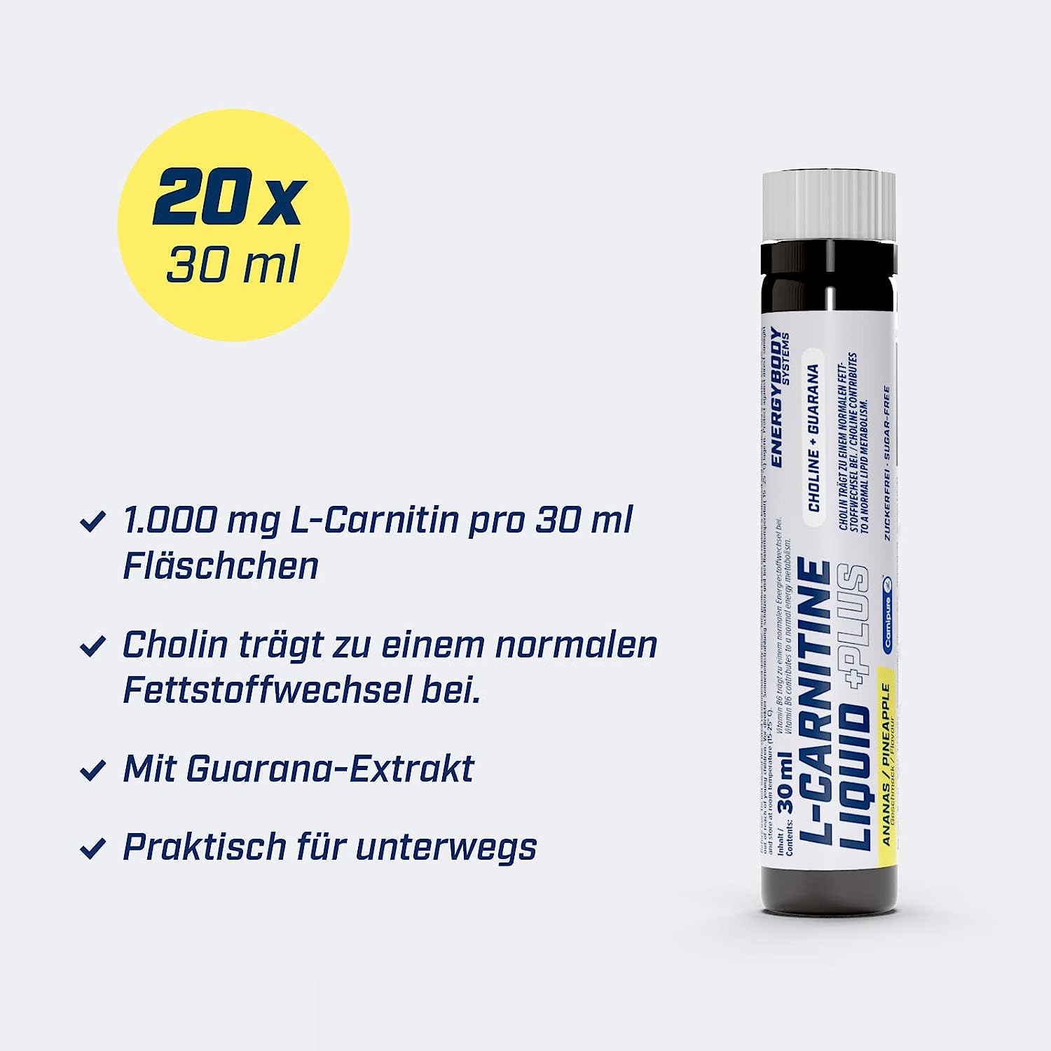 L Carnitine Liquid Plus Premium Sportsfood Energybody