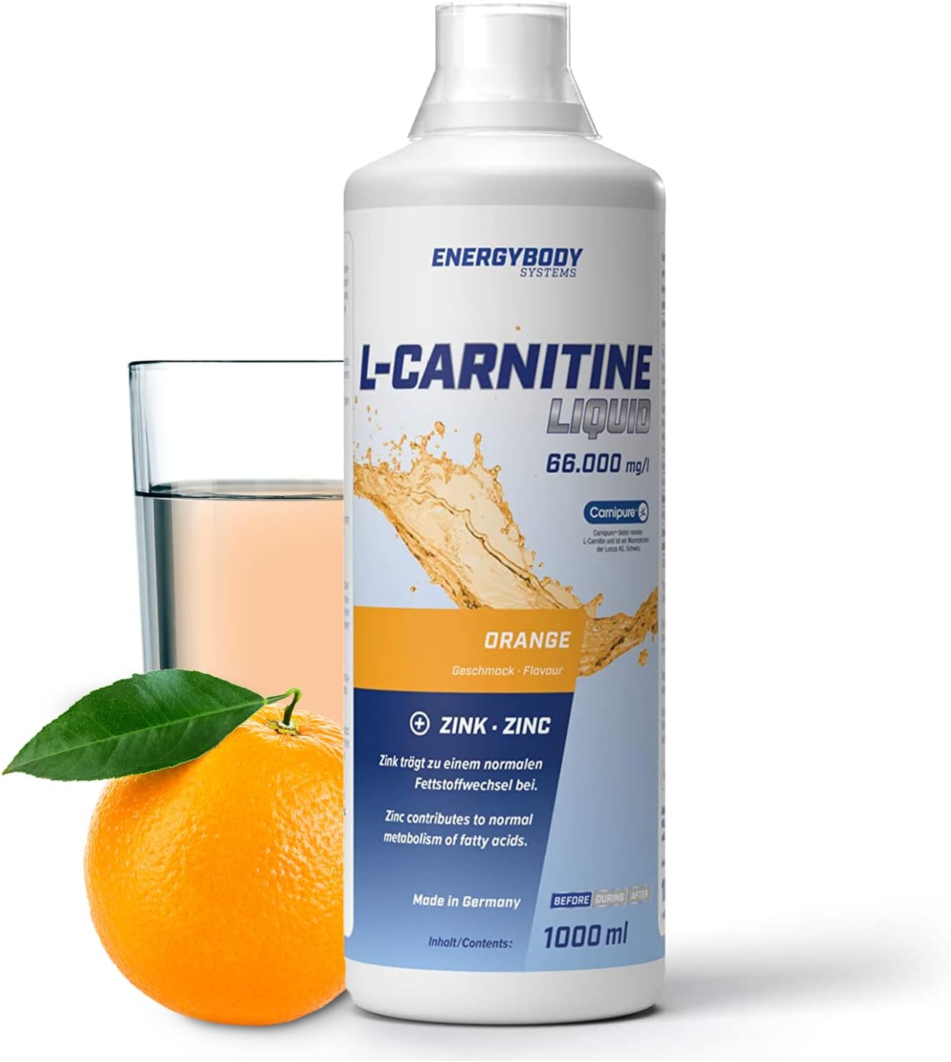 L Carnitine Liquid Mg Energybody