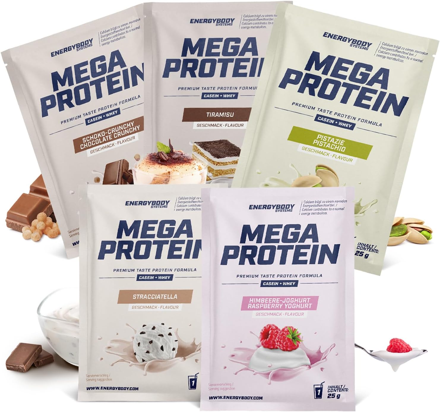 Mega Protein Probierpaket von Energybody - Energybody